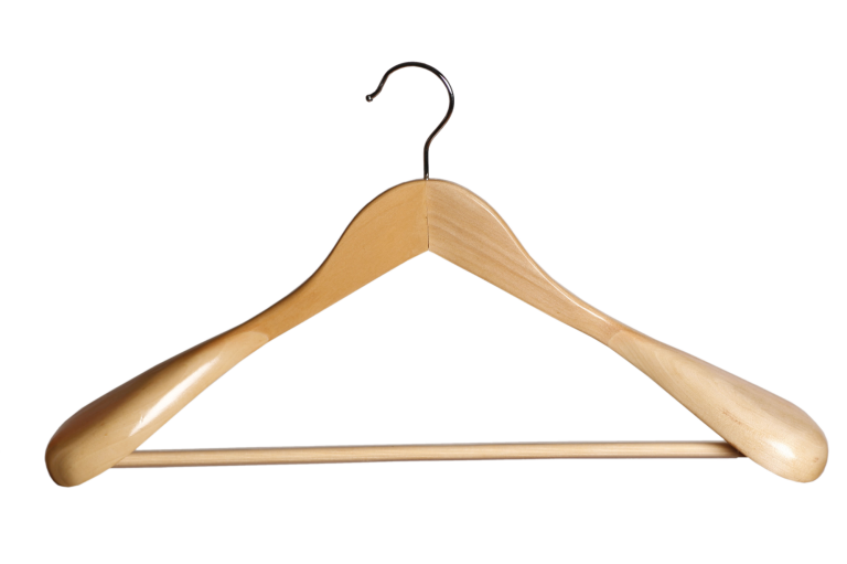 Percha con hombreras