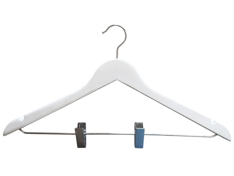 perchas de madera para tienda